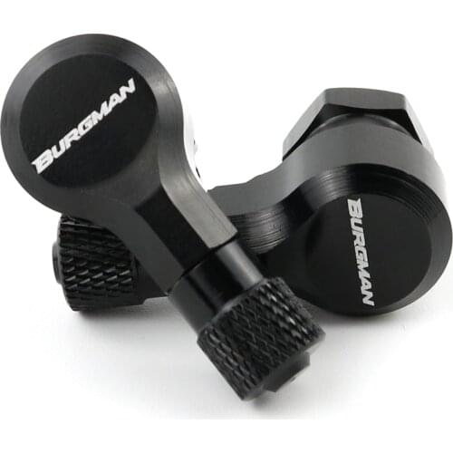 Motorcycle CNC Wheel Tubeless Tire Valve Stems 90 Degree 11.3mm For Suzuki AN-400 UH-125 UH-150 UH-200 Burgman Front and Rear