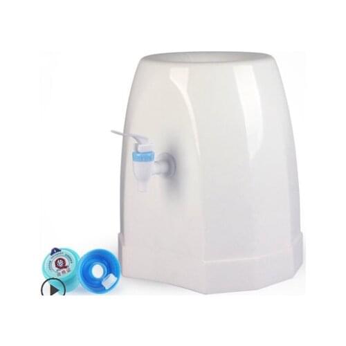 Mini Water Dispenser Desktop Drinking Fountains Base Buckets Watering Bottle Holder Absorber Barrel Pump Faucet Home Office