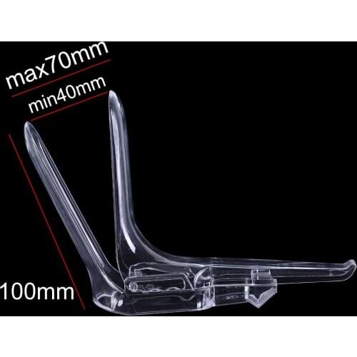 NEW 1PCs Adult Clear Plastic Vagina Expansion Device Genitals Anal Vaginal Dilator Colposcopy Speculum Medical Feminine Hygiene
