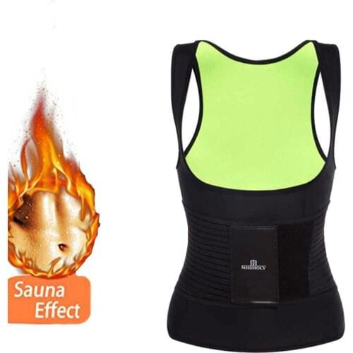 2020 New Shapers Tummy Control Sheath Slimming Waist Trainer Vest Neoprene Body shaper Modeling Strap Lingerie Shaperwear