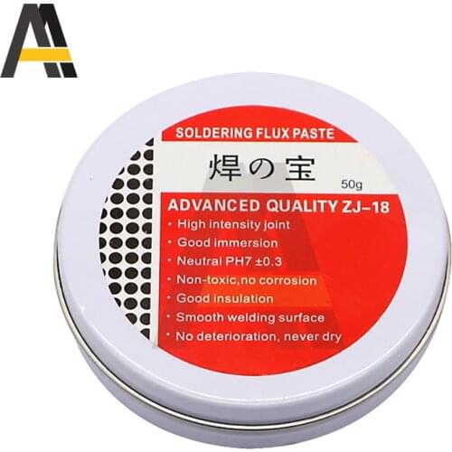 50g Soldering Paste Rosin Environmental Soldering Paste Flux for PCB BGA IC Parts Welding Repair Tools for Metalworking