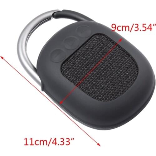 Durable Silicone Case Protective Cover Speaker Case for-JBL Clip 4 Clip4 Speaker N7MC