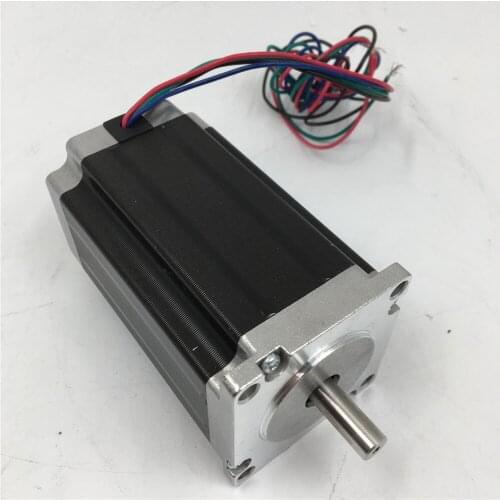 Stepper Motor Nema 23 4-lead 1.8 degree 2 Phase Motors 4.2A 100mm 2.5NM/ 357oz.in Motor for Laser Marking Machine Shaft 8mm