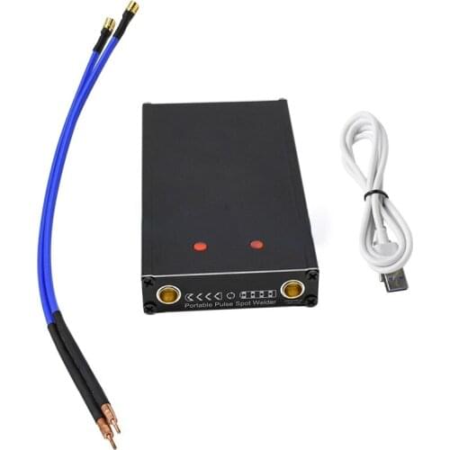 SHGO HOT-Mini DIY Spot Welding Machine Portable 4 Gears Adjustable for 18650 Battery Spot Welding Tool Kit Spot Welding Machine