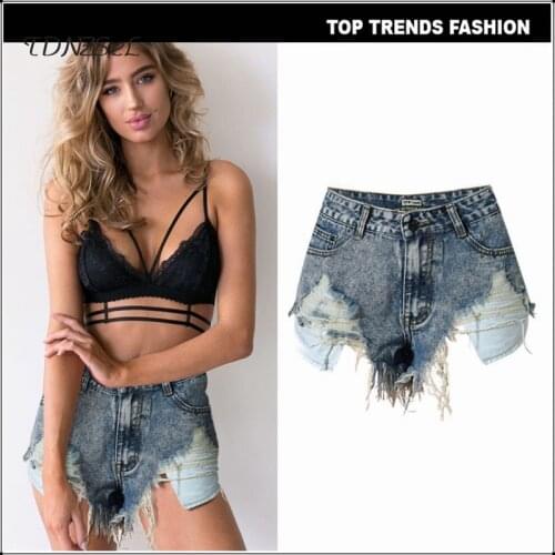Sexy Casual Summer Gray Vintage Beggar Jeans Shorts Women Fashion Ripped Bleached Low Waist Denim Shorts Big Pocket Washed Jeans