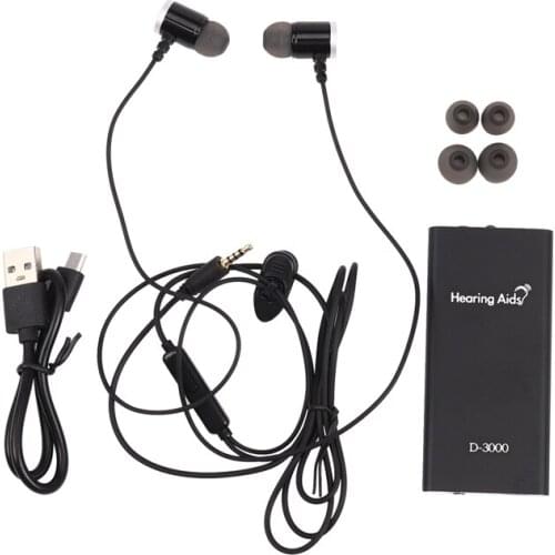 Hearing Aid Rechargeable Ear Sound Amplifier for Elderly Cassette Hearing Aids China Adjustable Tone Digital Aid Ear Care Device