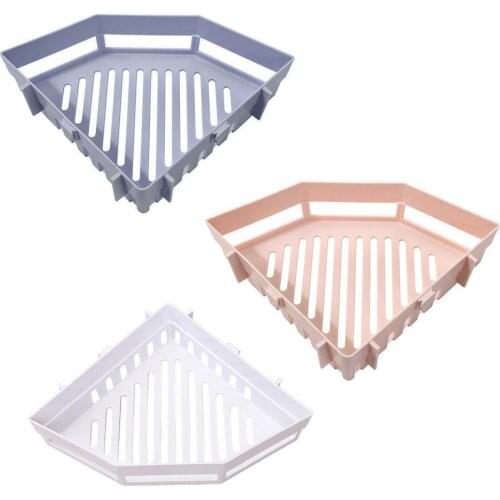 Storage Rack Wall Mounted Space Saver ABS Cosmetics Wall Shower Caddy for Toilet