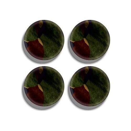 Green Camo Wedge Drop Sticker 4 Pcs Sycamore Extreme