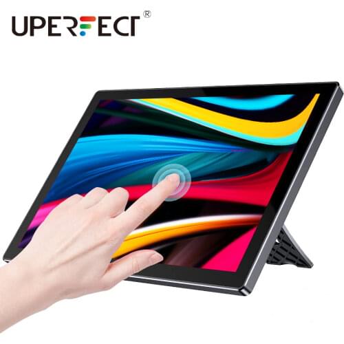 UPERFECT 10 Inch Raspberry Pi 2 3 4 Model B Zero Touch Screen Portable Monitor 16:9 Display 60Hz USB RasPi TouchScreen Kit