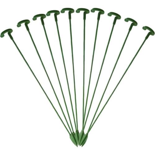 Garden DIY Supplies Plant Support Climbing Flower Stand Bracket High Quality Durable 10Pcs Flowers Holder