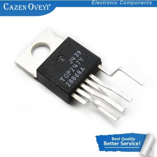 10pcs/lot TOP247YN TOP247 TO220-6 In Stock