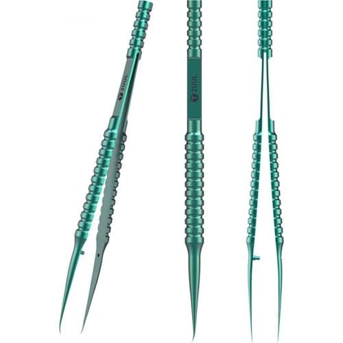 2UUL Titanium Alloy Ultra-precision Fingerprint Tweezer for Phone Microscope BGA Motherboard Chip IC Repair