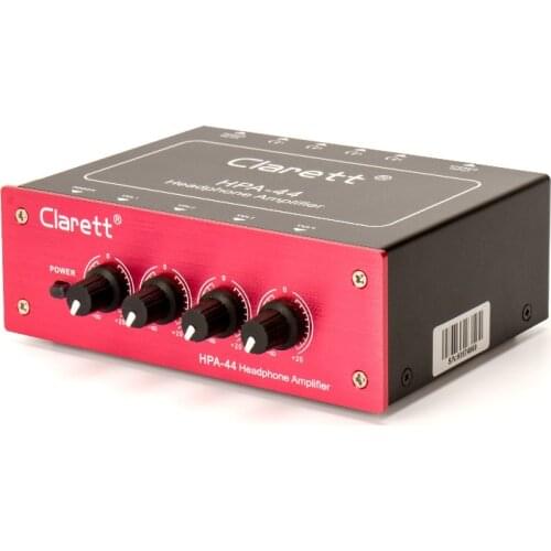 Clarett HPA44 8-channel recording studio headphone splitter, headphone speaker amplifier. Maximum gain: 20dB