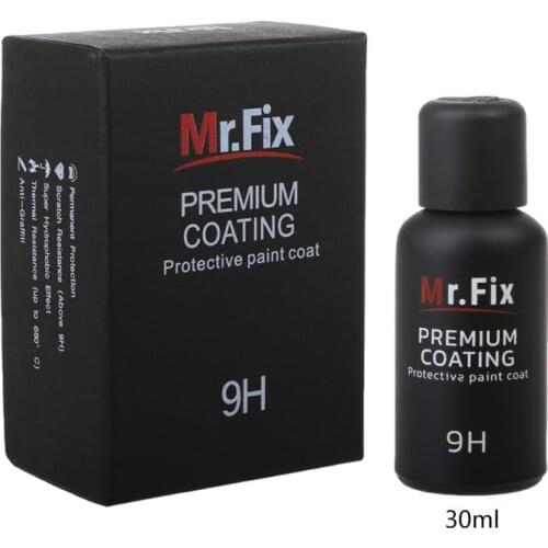 9H Car Oxidation Liquid Ceramic Coat Super Hydrophobic Glass Coating Set Car-Styling F19A