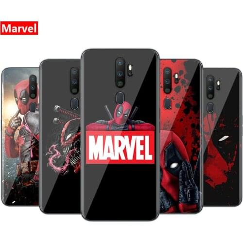 Marvel Avengers Super Hero Deadpool For OPPO Reno5 4 F K Z SE Lite Pro Plus 5G Soft TPU Silicone Phone Case
