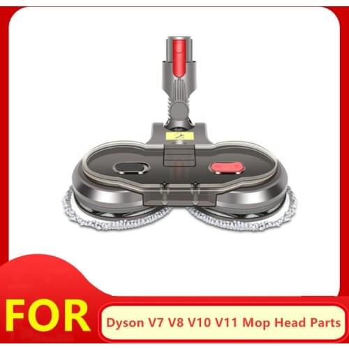 Electric Mop Head For Dyson V7 V8 V10 V11 Vacuum Cleaner Electric Floor Brush Head Water Tank Cleaning Cloth Accessories