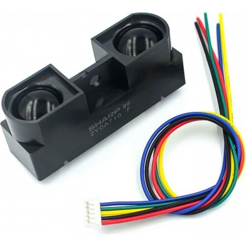GP2Y0A710K0F 100% NEW 2Y0A710K 100-550cm Infrared distance sensor INCLUDING WIRES