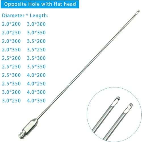 Fat Filling Micro Cannulas Fat Harvesting Needle Liposuction Cannula for Waist Abdomen Liposuction Tools