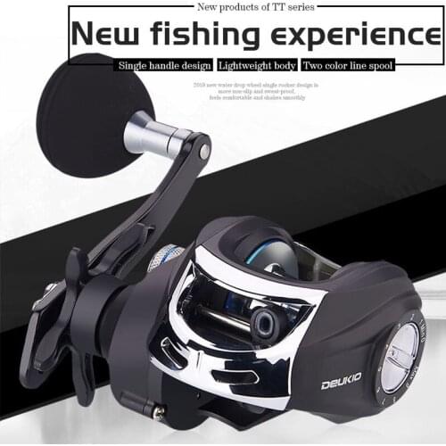Baitcasting Reel 7.2:1Gear Rati 5+15+1 Shielded Stainless Steel Bearings Carbon Fiber,Metal Handle+EVA Grip Pill Fishing Reels