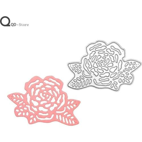Rose Flower Metal Cutting Dies for Scrapbooking Mold Cut Stencil Handmade Tools DIY Card Make Mould Model Craft Decoration New