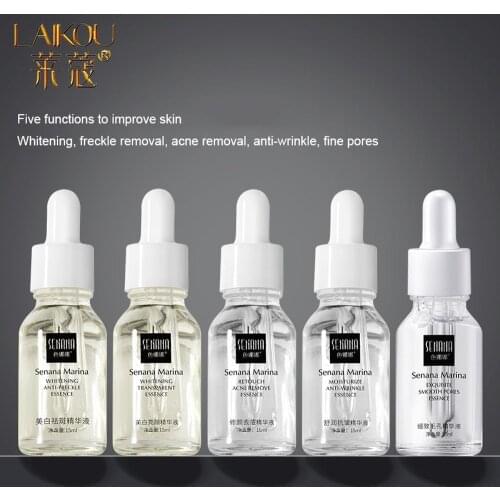 LAIKOU Nicotinamide Face Serum Whitening Essence Collagen Anti-Wrinkle Centella Anti-Ance Shrink Pores Brightening Face Serum