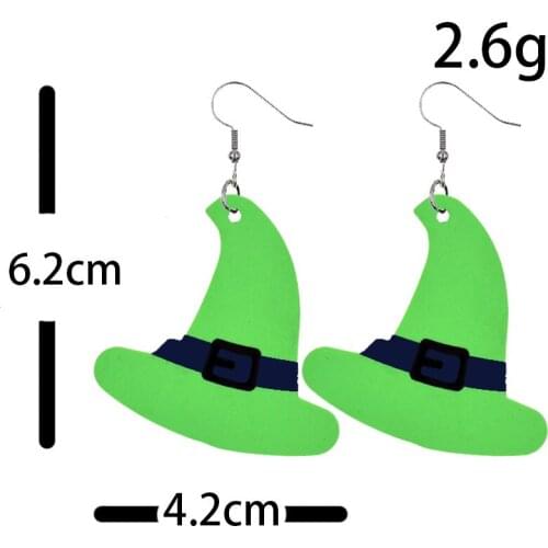 2021New theme party earrings jewelry Halloween pumpkin elf ear hooks exquisite leather jewelry earrings holiday gift pendantelf