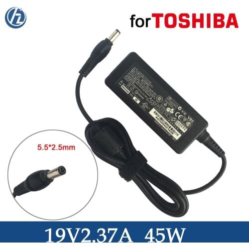 19V 2.37A 45W AC Adapter Battery Charger For Toshiba PA3822U-1ACA, PA5044U-1ACA, PA5096U-1ACA, PA5177U-1ACA, PA-1450-59