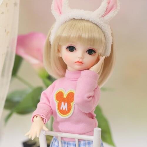 OUENEIFS BJD SD Doll Hebbe 1/6 YoSD Body Model Baby Girls Boys Doll Toys for Children Friends Surprise Gift for Boys Girls