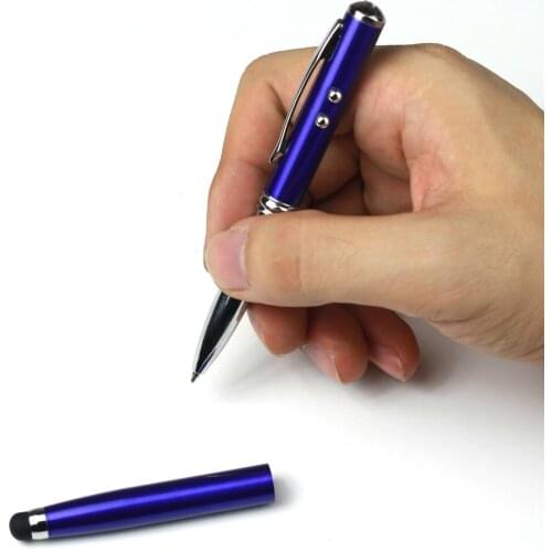 Handwriting Capacitive Pen Ballpoint Smart Phone Universal Infrared Handwriting Capacitive Touch Screen Pen Quad