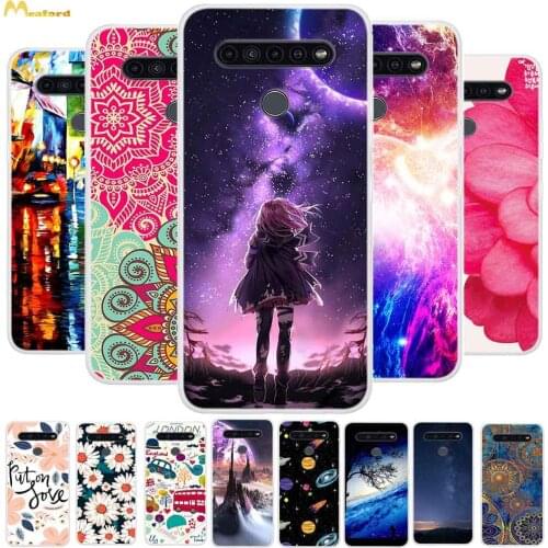 For LG K51S Case Phone Cover For LG K50s Case TPU Soft Bumper For LG K51 Case Space Silicone Coque For LG K50 s Case LGK51S Etui