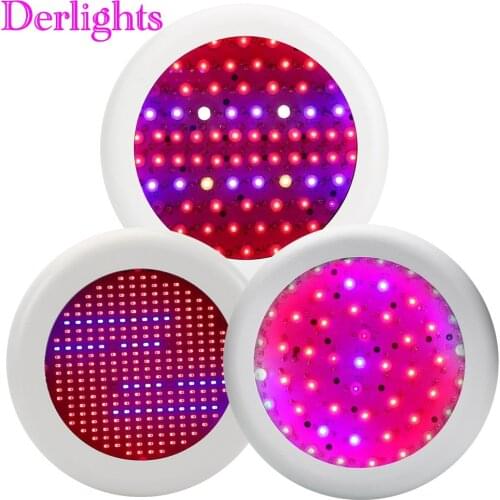 UFO 150W 216W 300W LED Grow Light Full Spectrum Grow Box 410~730nm For Indoor Greenhouse Plants Flowers Vegetables High Yield