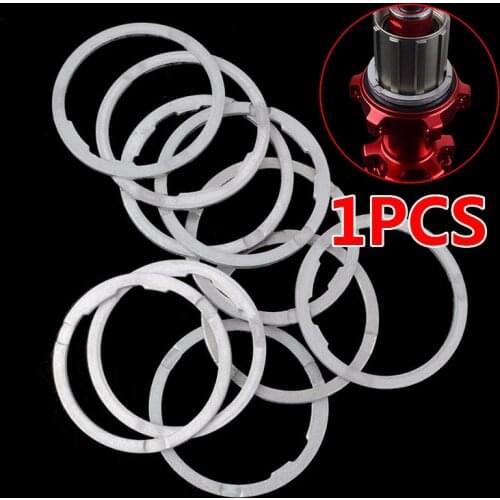 Bicycle Grooved Hub Washer MTB Bottom Bracket Spacers Flywheel Cassette Gasket Road Bike Washer 1.6mm For MAVIC