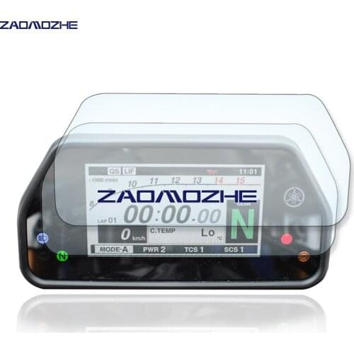 2 pieces Motorcycle Cluster Scratch Cluster Screen Protection Film Protector For YAMAHA YZF-R1 2015 2016 2017