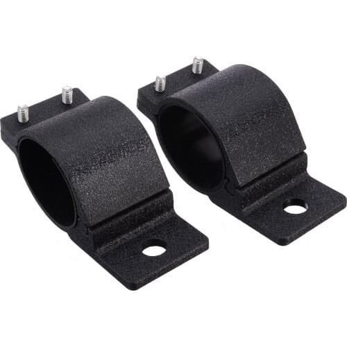 1 Pair Aluminium Motorcycle Fork Clamp Mount Holder Bracket 49-54mm Adjustable Headlight Turn Signal Fog Light Mount