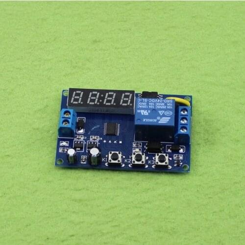12V DS3231 Time Relay High Stability and Accuracy Time Control Switch Time Switch RELAY KIT Delay Module Circuit Board