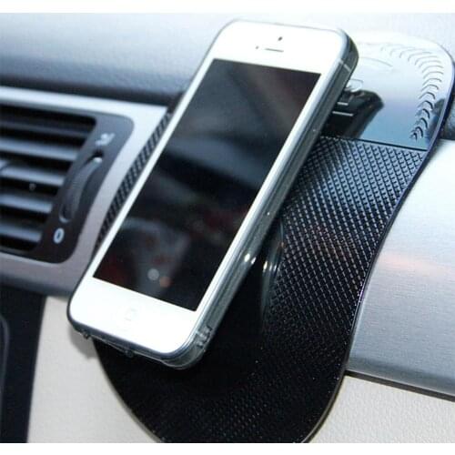 Car Vehicle Oval Magic Anti-slip Silicone Mat Pad Mat Mobile Phone GPS Holder