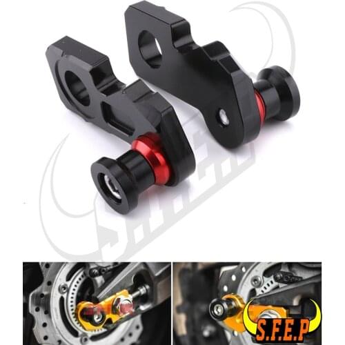 CNC Swingarm Bobbin Adapters / Mounts For Honda CB650F CBR650F 2014-2015-2016-2017-2018