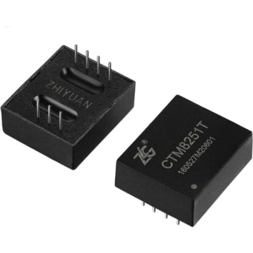 CTM8251T DIP7 ZLG high speed CAN isolated dual transceiver module