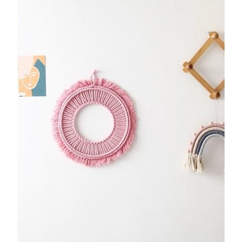 Ins Mirror Decoration Original Nordic Decoration Bohemian Hand Woven Tapestry Bohemian Decor mexican decor home