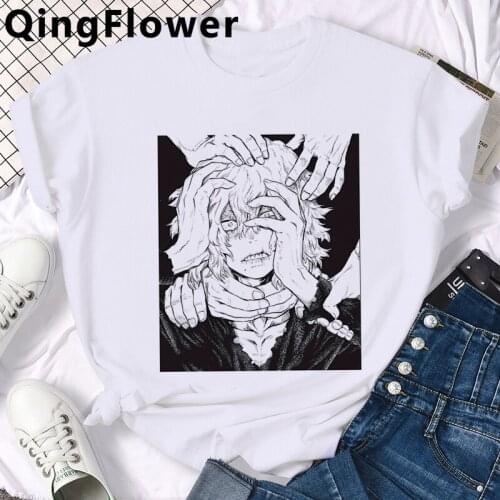 Anime Dabi My Hero Academia Todoroki Boku No Bakugou t shirt t-shirt male couple print top tees t-shirt tumblr plus size