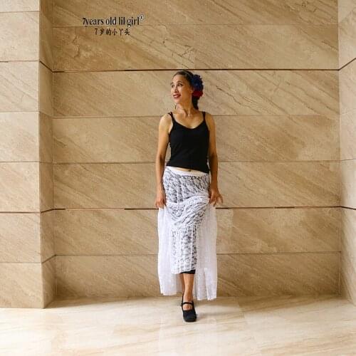 Lace Tribal Skirt Steampunk Boho Bohemian Gypsy Renaissance Belly Dance DX39