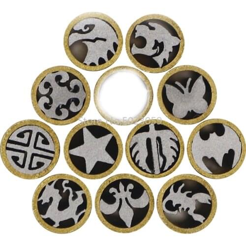 1pc Mosaic Rivets for Knife Handle Diameter 6mm Mosaic Screw Nail for DIY Knife Handle Material Brass Tube Length 45mm