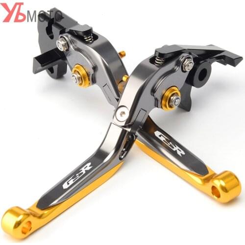 Adjustable Foldable Extendable Motorbike Brakes Clutch CNC Levers For SUZUKI GSR 750 GSR750 2011 2012 2013 2014 2015 2016