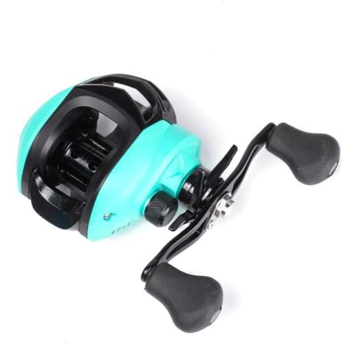 HiUmi Super Light Baitcasting Reel Magnetic Brake System Freshwater Baitcasting Fishing Reel 5KG Drag