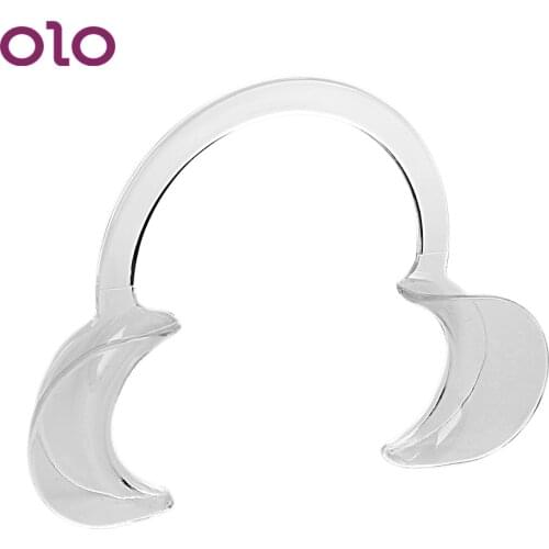 OLO Open Mouth Gag Oral Fixation SM Bondage Fetish Restraints Slave Adult Games Erotic Toys Sex Toys for Couple Small/Medium