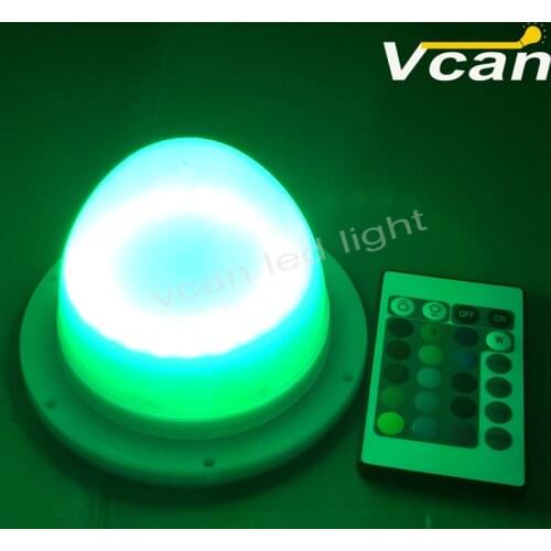 Led wedding light 16colours change 785LM bright rechargeable battery switch and remote control waterproof