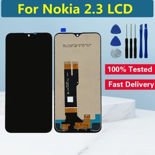 For Nokia 2.3 LCD Display Touch Panel Digitizer Screen For Nokia 2.3 TA-1211 TA-1214 TA-1206 TA-1209 LCD Display Replacement
