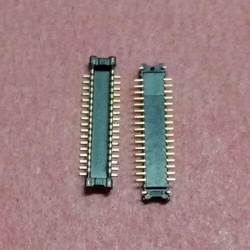 1Pcs Lcd Display Screen Flex FPC Connector For Samsung Galaxy A10 A105 A105F A10E A102 A102U Plug On Motherboard Board 34 pin