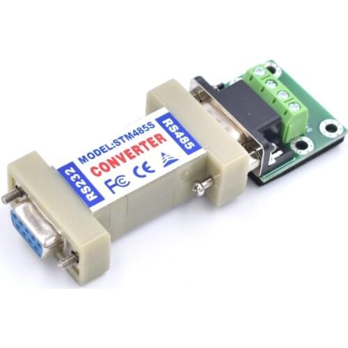 10pcs/lot Good quality RS485 to RS232 Communication Data Converter Adapter