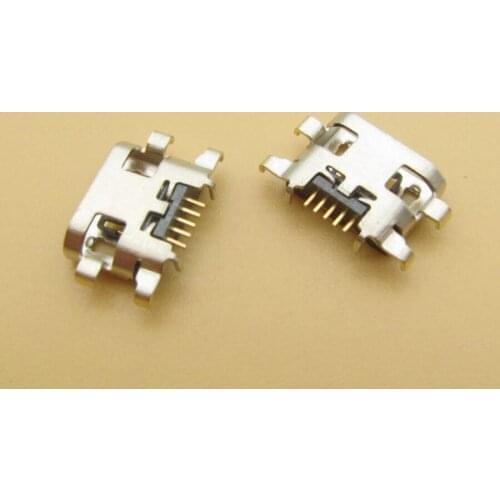 100pcs for lenovo K5 note for redmi 5 plus for mei zu M6 Micro USB Jack Charging Socket Port Connector replacement repair parts